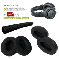 NULLKEAI Replacement Earpads Headband For Audio Technica ATH-M50x, ATH-M50xBT, ATH-M40x, ATH-M30x, ATH-M20x, ATH-M70x, ATH-MSR7