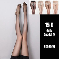 J003 Stocking celana Tinggi Kaos Kaki Stoking Wanita Kulit Sepinggang Pantyhouse Seamles Transparan