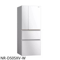 Panasonic國際牌【NR-D505XV-W】500公升四門變頻雪霧白冰箱(含標準安裝)