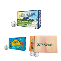 【TaylorMade】Pix 3.0 TP5 五層球 三款限量圖案 共3打(Pix 三種限量圖案 一次擁有)