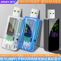 【台灣公司 超低價】usb電流表電壓表容量功率檢測試儀電表手機充電器充電協議監測器