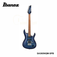 IBANEZ SA360NQM-SPB Electric Guitar Play Professionally Music Equipment Fixed Bridge 6 String 22 Fret Electric Guitar Set