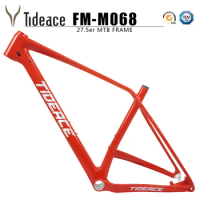 Tideace Hardtail 27.5er MTB Full Carbon Fiber Mountain Bicycle Frame Max 3.0 Tires 27.5 Plus OEM Boost Frames