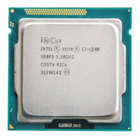 For Intel Xeon E3-1240 CPU E3 1240 Socket LGA 1155 3.3GHz 8M Quad-Core CPU