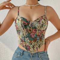 Fashionnova Senza Dress Bustier Crop Top Sexy Seamless Tank Top Camisole
