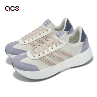 adidas 休閒鞋 City RNR W 女鞋 紫 粉紅 麂皮 復古 運動鞋 愛迪達 JR8026