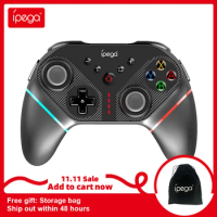 Ipega PG-SW038 Gamepad Wireless Game Controller for Nintendo Switch with Six-axis Gyroscope Vibrating Motor Joystick NS Controle