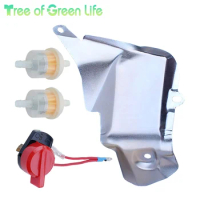 On/Off Engine Stop Switch Kit with Fuel Filter Engine Shroud For Honda GX110 GX120 GX160 GX240 GX270 GX340