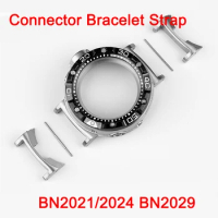 For Citizen Big/Huge Monster Watch Strap BN2021/2024 BN2029 Modified Watchband Stainless Steel Lug Metal Connector Bracelet 22mm
