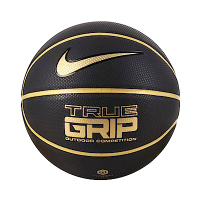 Nike True Grip 8P [N100052507507] 籃球 7號 耐磨 抗汙 室內 戶外 合成皮 黑金