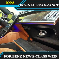 For Mercedes-Benz new s class W223 Original negative ion system car fragrance synchronous original car air purifie fresh air