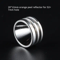 Convoy Orange Peel Reflector for S2+ S3 Flashlgiht Torch Light Size 20*12mm