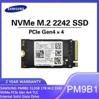 SAMSUNG PM9B1 512GB 1TB M.2 2242 NVMe PCIe Gen 4x4 TLC Internal Solid State Drive For Dell HP Lenovo Laptop Ultrabook Tablet