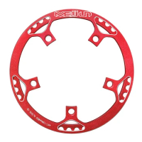 MEIJUN Bicycle Chain Ring Ultralight 130BCD 45T Alloy Chainring Folding Bike Chainwheel Bike Parts Red