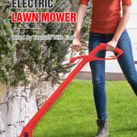 12500rpm Mini Electric Lawn Mower 400W Powerful And Efficien Foldable Electric Lawn Mower Gardening Tools