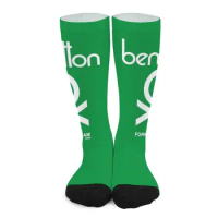 Benetton Formula Team 80s Collection Socks cotton socks men sports socks woman funny socks for Women