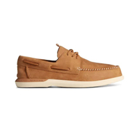 รองเท้าโบ๊ทชูส์ ผู้ชาย A/O PLUSHWAVE 2.0 LEATHER สีน้ำตาล