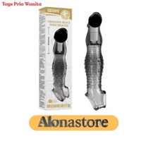 Kdmmm Silikone Serigala Bergerigi Getaran Menggelitik Condom Silikone Reusable Getar