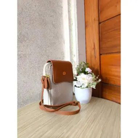 Tas Papillon Bandung K3477 Kulit 15x21 Cm Gading