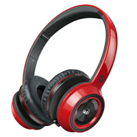 美國 Monster N-TUNE V2 with ControlTalk (紅色)耳罩式線控耳機,公司貨,保固一年