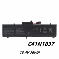 C41N1837 15.4V 76WH Laptop Battery For Asus Zephyrus GX502 GX502G GX502GV GX502GW GU532GU GU502G GU502GU GA502DU GU502GV