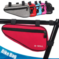 1.5L Triangle MTB Frame Bags Portable Frame Top Tube Bags Bicycle Storage Bag Mountain Bike Pouch Tools Holder Road Saddle Bag