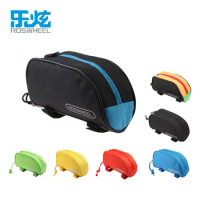 Roswheel 600D Polyester PVC Outdoor MTB Road Bike Cycling Bicycle Frame Pannier Front UPPER Tube Package Bike Beam Saddle Bag