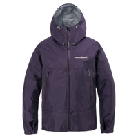 【【蘋果戶外】】mont-bell 1128730 PU 紫 RAIN TREKKER GTX 女 輕量防水外套 透氣 雨衣 登山外套