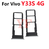 10PCS For Vivo Y33s E Y55s Y51S 2021 Y33t 2022 Y32 Y32T 4G 5G Sim Card Slot Tray Holder Sim Card Reader Socket Replacement Parts