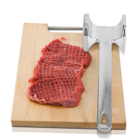 全鋁肉錘敲肉錘碎肉錘牛排錘冰錘廚房家用手動牛扒工具廚具