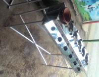 kompor gas serabi / surabi 6 tungku stainless