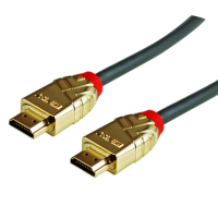 【LINDY 林帝】GOLD HDMI 2.1 Type-A 公 to 公 傳輸線 2m 37602