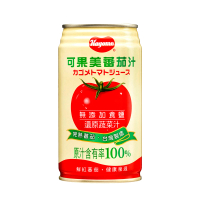 可果美 蕃茄汁-無添加食鹽340mlx24入/箱