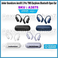 Anker Soundcore Aerofit 2 Pro TWS Earphone Bluetooth Open Ear - SKU : A3875 Blue