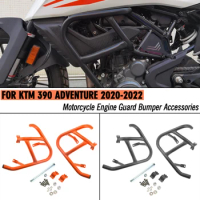 MKLIGHTECH For KTM 390 ADV Adventure 2020 2021 2022 Motorcycle Bumper Engine Guard Crash Bar Body Frame Protector Accessories