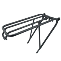 For Brompton Folding Bike Standard Rack for 3Sixty Brompton Standard Rear Rack Bicycle Shelf Accessories,Black
