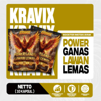 KRAVIX KAPSUL STAMINA INSTAN POWER AYAM isi 10 Kapsul Vitamin Obat Ayam Lengkap STAMINA AYAM AYAM NG