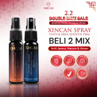 Xincan Spray DAPAT 2 MIX - Efektif Perawatan Tubuh Pria XINCAN Spray Cooling Perawatan Pribadi Pria 