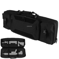 92cm Tactical Double Rifles Storage Bag Airsoft Training Hunting Gun Carry Case Sniper Shooting Equipment Backpack