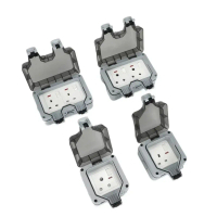 Wall outlet (EU socket): IP66 waterproof/rainproof, splashproof, suitable for outdoor use; internati