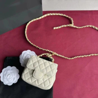 The new brass sheepskin waist chain can be used for crossbody or as a waist bag