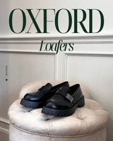 New Arrival KINDARARE — Oxford loafer shoes ( พร้อมส่งครบไซส์ มีไซส์ใหญ่ 35-42 )