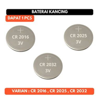 Baterai Kancing CR 2016 2025 2032 Koin Jam Button Coin Battery CR2016 CR2025 CR2032 CR 2032