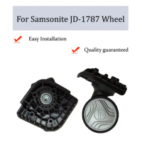 For Samsonite JD-1787 Nylon Luggage Wheel Trolley Case Wheel Pulley Sliding Casters Universal Wheel Repair Slient Wear-resistant