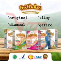 PAKET 4 BOX ORIFLAKES SEREAL UMBI GARUT ORIGINAL