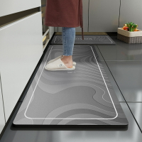 廚房地墊吸水吸油防滑防油腳墊家用長條免洗可擦耐臟墊子專用地毯