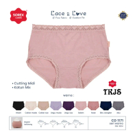 CD 3 pcs CD Sorex 1171 Celana Dalam Basic Renda - TERMURAH TERLARIS Nyaman Wanita