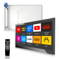 Smart LED Television 22 inch Waterproof Android Mirror TV Bathroom TV