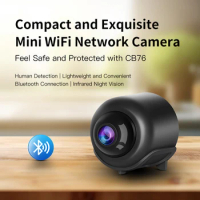 Vstarcam CB76 3MP 1296P Bluetooth WIFI IP Camera AI Humanoid Detection Home Security CCTV Monitor