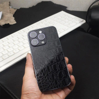 Miếng dán skin vân da cá sấu cho iphone 16 pro max 15 pro max 14 pro max 13 pro max 12 pro max 11 pr